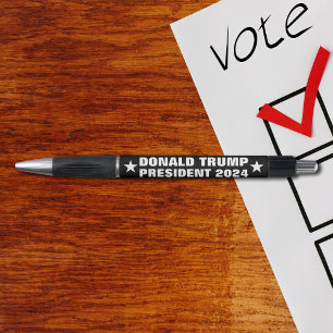 Caneta Donald Trump Presidente 2024