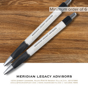 Caneta Empresa de Tipografia Simples