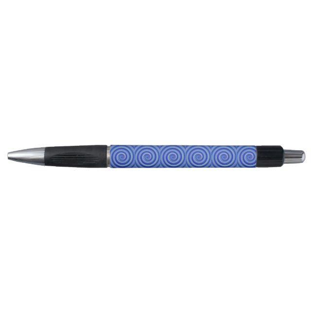 Caneta Espiral rico Azul (Frente)