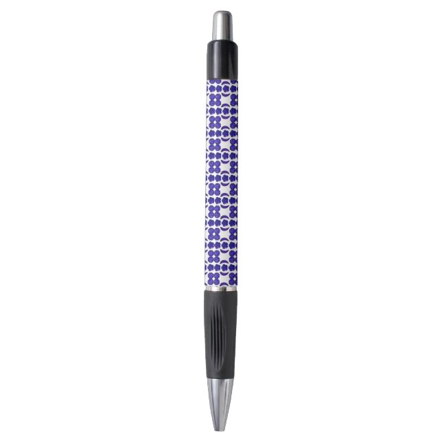 Caneta Estrutura de Arte Gem Azul (Frente Vertical)