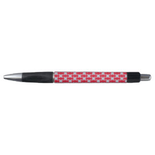 Caneta Feliz Floco de Neve Emoticon Thunder_Cove  