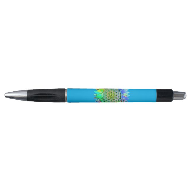 Caneta Flor De Vida - Flor Geométrico 5 (Frente)