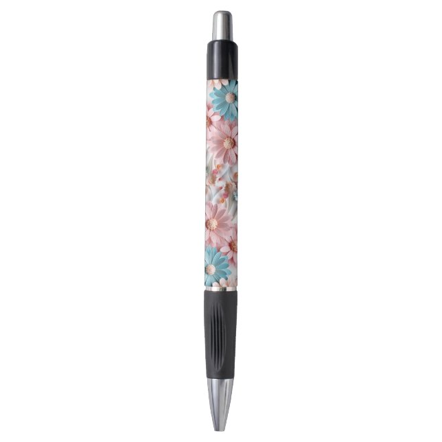Caneta Flores 3D- (Frente Vertical)
