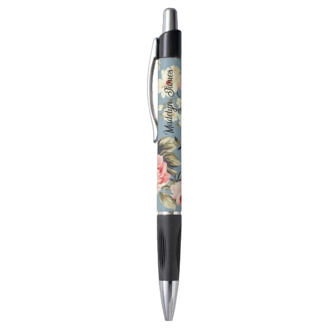 Caneta Flores de Jardim de Campo Personalizadas (Topo (Vertical))