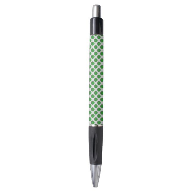 Caneta Frota Verde Friso por Kenneth Yoncich (Frente Vertical)