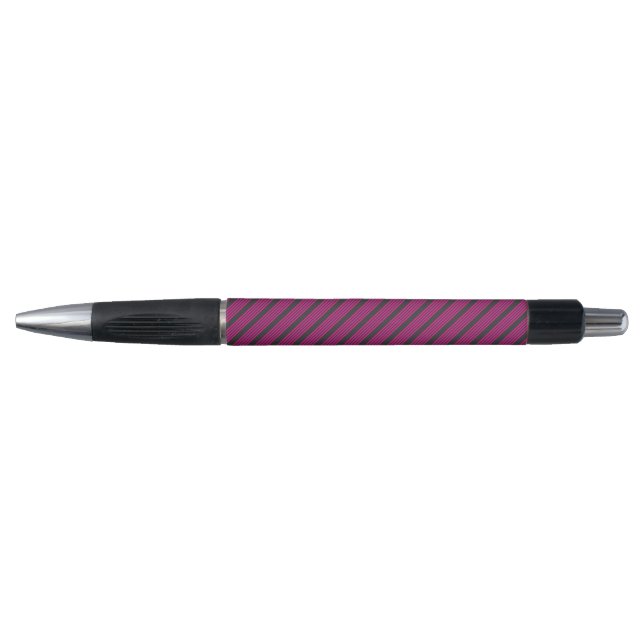 Caneta Fuchsia e carvão de cinco faixas (Frente)