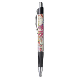 Caneta Fundo floral 6