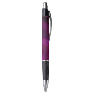 Caneta Galáxias de Aquarela rosa púrpura