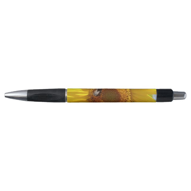 Caneta Girassol Amarelo (Frente)