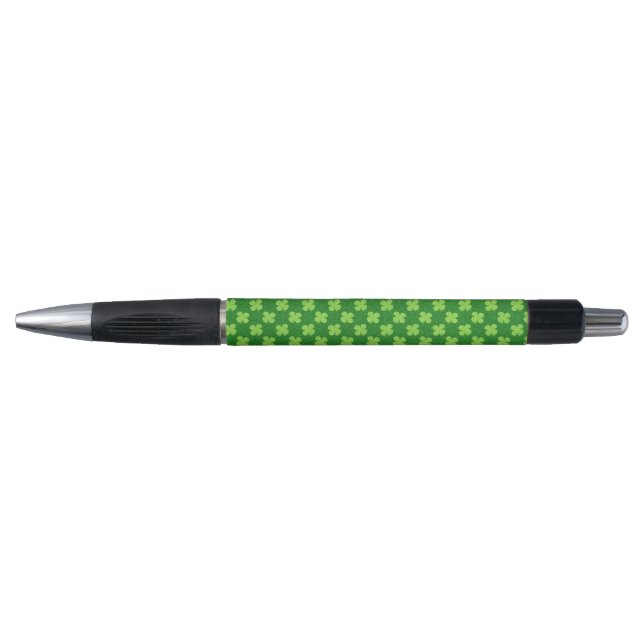 Caneta Glitter Trevo Verde (Frente)