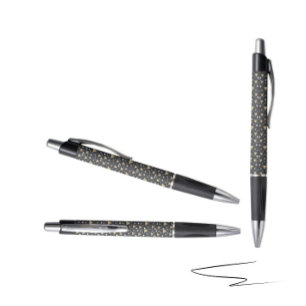 Caneta Gravata Graphite Geometry Luxe