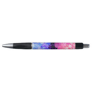 Caneta Groovy Boho Excêntrico Retro Floral Orgulho Omniss