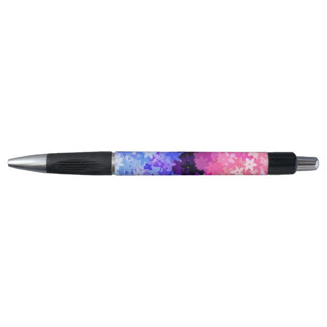 Caneta Groovy Boho Excêntrico Retro Floral Orgulho Omniss (Frente)
