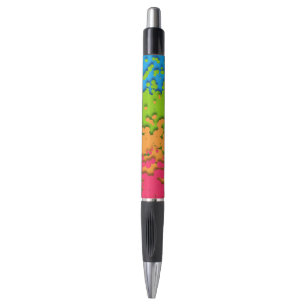 Caneta Groovy Retro Bubble Trippy Funky Panromtic Pride