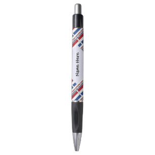 Caneta Holanda Bandeira Holandesa Personalizada em Mosaic