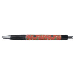 Caneta Holiday Echoes-Vermelho