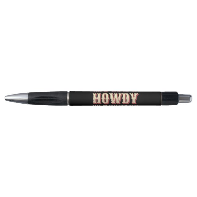 Caneta Howdy Howdy Howdy (Frente)