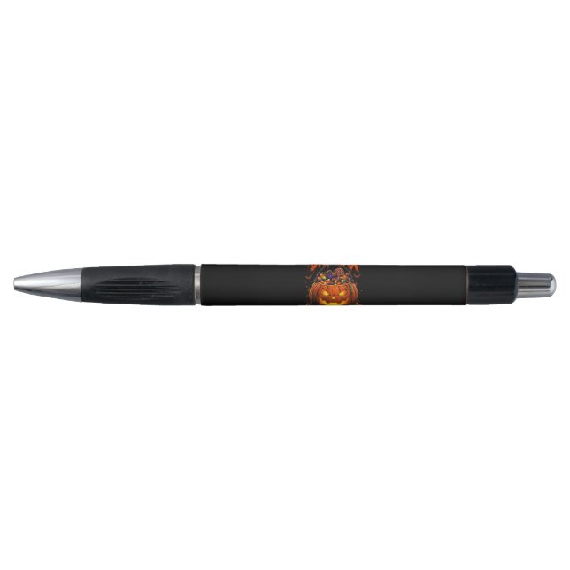 Caneta Imposto Pai Engraçado Halloween Abóbora (Frente)