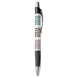 Caneta Impressão de Leopardo