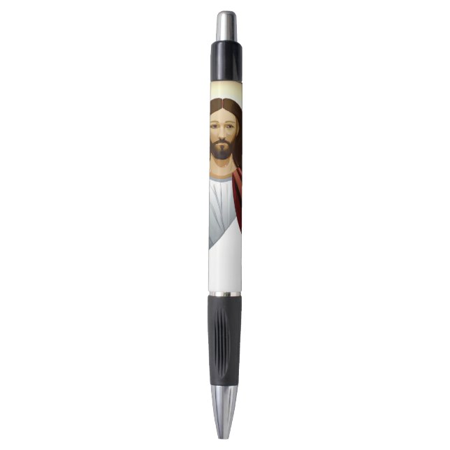 Caneta Inteligência Artificial Arte de Jesus com Saída de (Frente Vertical)