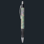 Caneta Jardim de Giverny por Claude Monet<br><div class="desc">Claude Monet - Jardim em Giverny. Linda pintura impressionista de um jardim em Giverny por Claude Monet.</div>