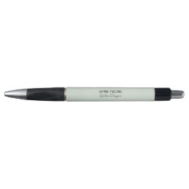 Caneta Jardim Verde Sage Leve Amantes Chic Personalizado