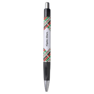 Caneta Kenya Bandeira Queniana Personalizada em Mosaico