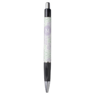 Caneta Lavanda e Damasco Verde
