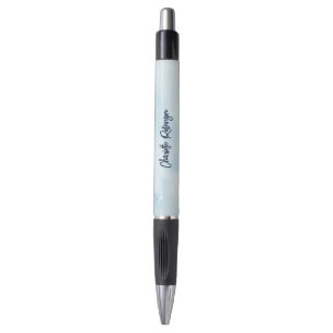 Caneta Letra Elegante Aquarela Personalizada