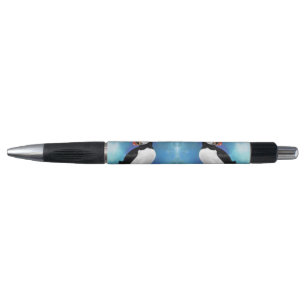 Caneta Linda pintura de pássaros do Atlântico Puffin, A