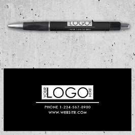 Caneta Logotipo Empresarial Profissional Detalhes de Cont