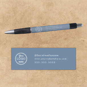 Caneta Logotipo Minimalista de Marca Profissional Periwin