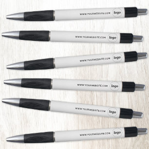 Caneta Logotipo Simples Com Negócios Promocionais de Site