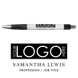 Caneta Logotipo & Texto Empresarial Promocional Moderno