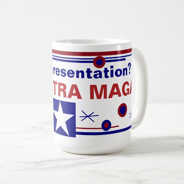 Caneta MÁGICA Têm Representação? Caneca de Café (Frente Esquerda)
