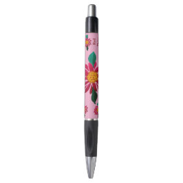 Caneta Margarida Vermelha