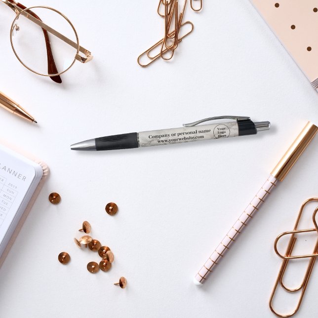 Caneta Mármore bege (Criador carregado)