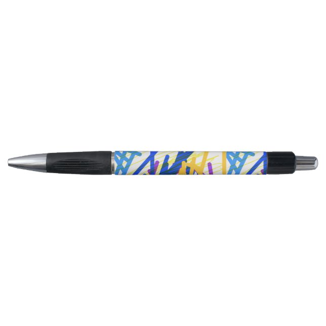 Caneta Modern Abstract Festive Paint Splash  (Frente)