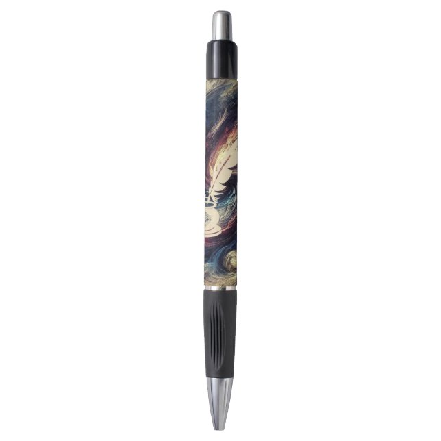 Caneta Moderna Arte Abstrata (Frente Vertical)