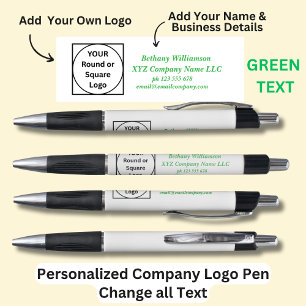 Caneta Nome personalizado e-mail telefônico da empresa, T