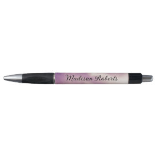 Caneta Nome Personalizado Roxo