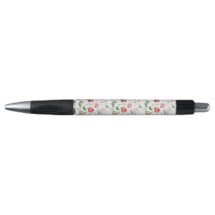 Caneta Padrão de Flor, Rosa
