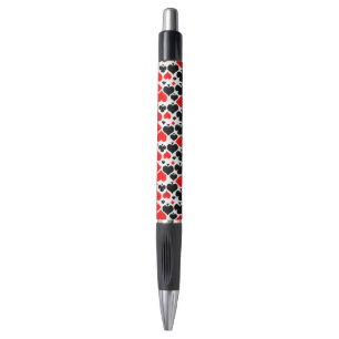 Caneta Padrão de Naipe de Cartas de Baralho