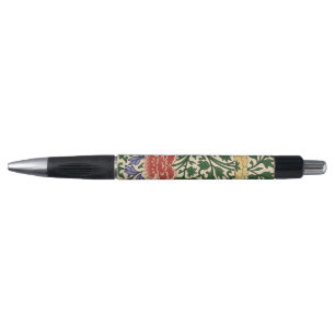 Caneta Padrão de Peônia Chinoiserie Vintage Owen Jones