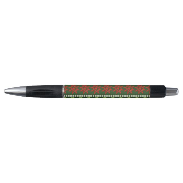 Caneta Padrão de repetição de Natal (Frente)
