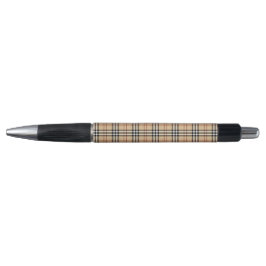 Caneta Padrão de Tartan Escocês    
