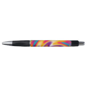 Caneta Padrão radial colorido