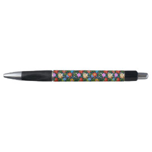 Caneta Padrões de flores sem costura pontiagudas-13554