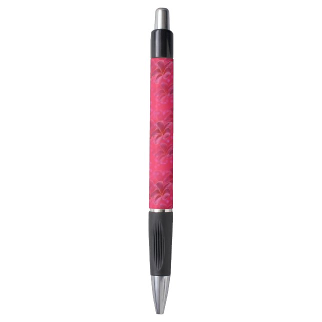 Caneta Paixão de Frangipani Rosa, (Frente Vertical)