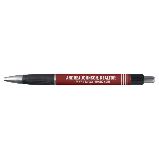 Caneta para Escritório com Texto Personalizado (Frente)